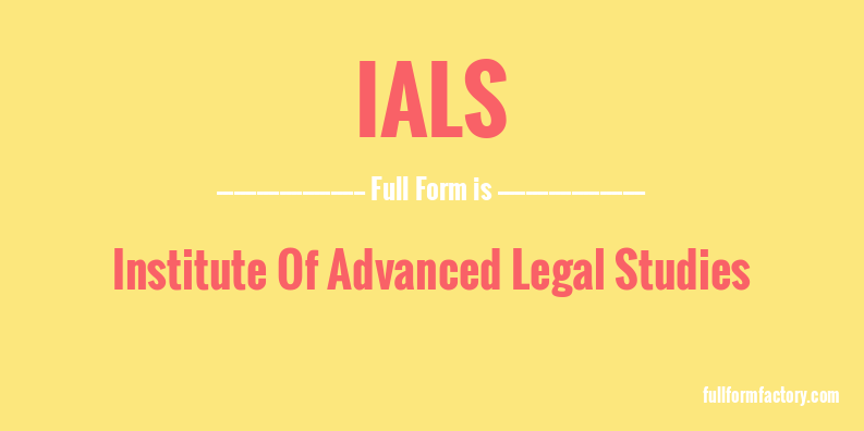 ials-full-form