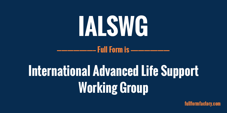 ialswg-full-form