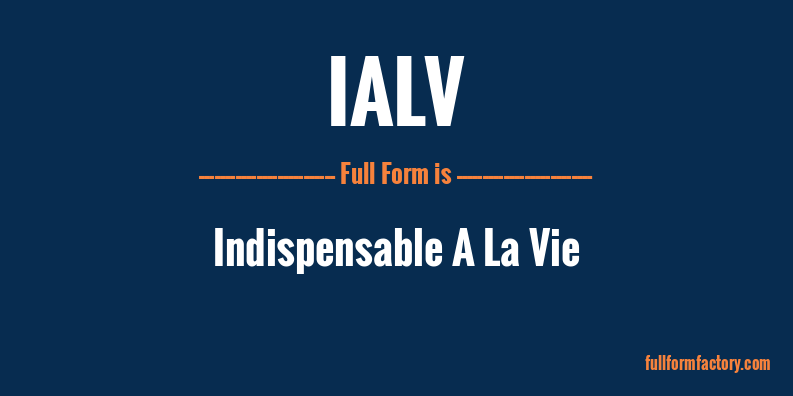 ialv-full-form