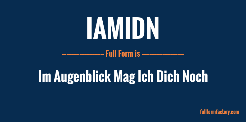 iamidn-full-form