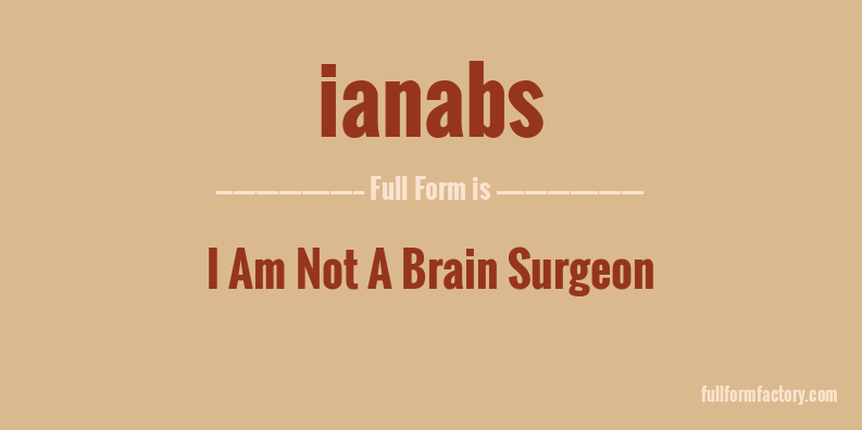 ianabs-full-form