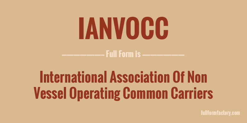 ianvocc-full-form