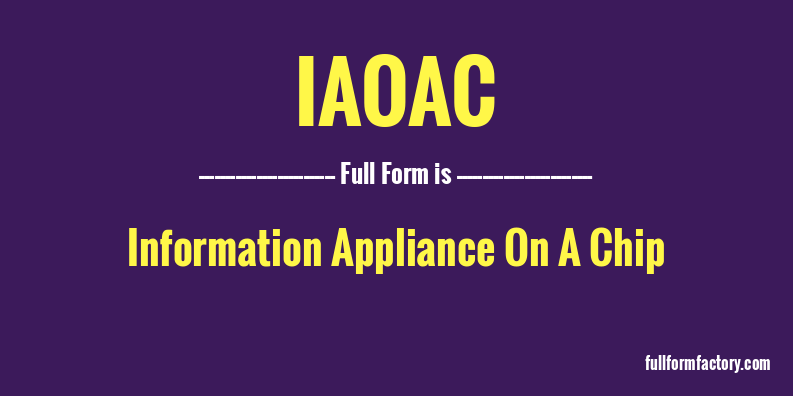 iaoac-full-form