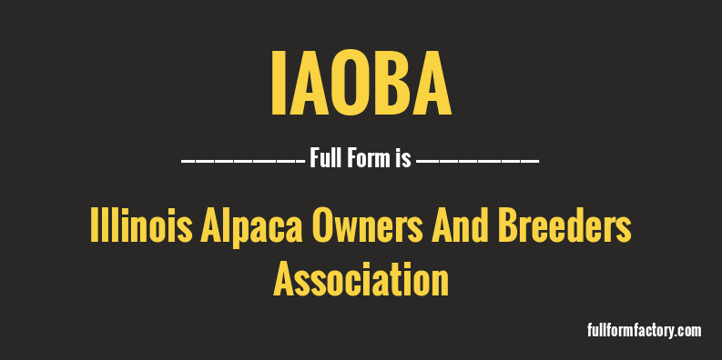 iaoba-full-form