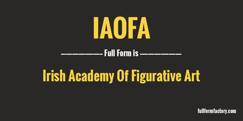iaofa-full-form
