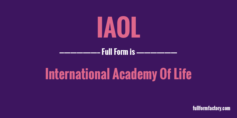 iaol-full-form
