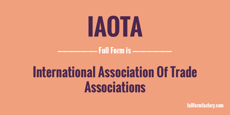 iaota-full-form