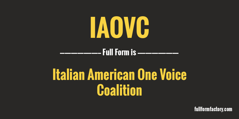iaovc-full-form