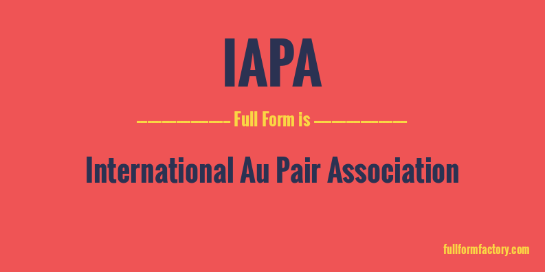 iapa-full-form