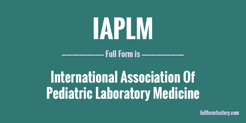 iaplm-full-form