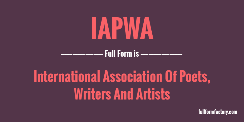 iapwa-full-form