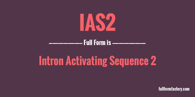 ias2-full-form