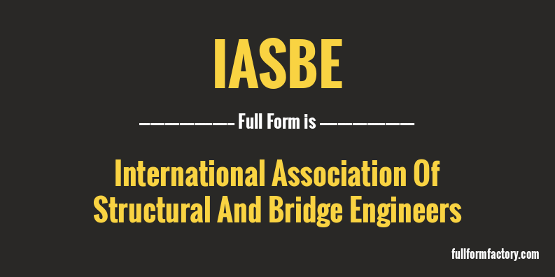 iasbe-full-form