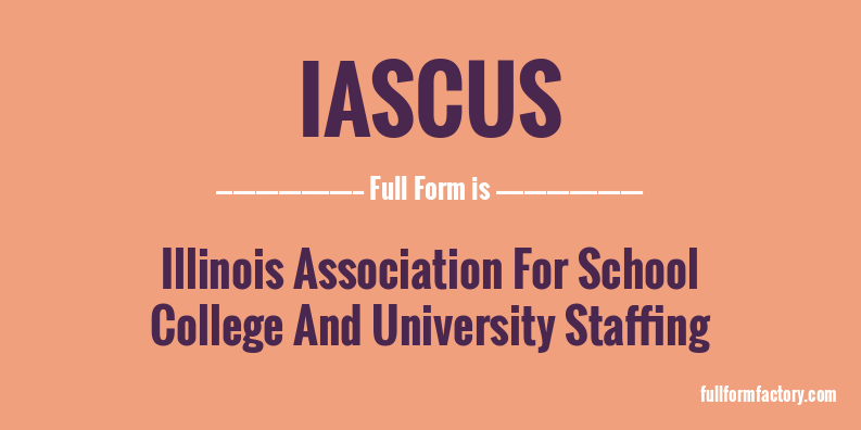 iascus-full-form
