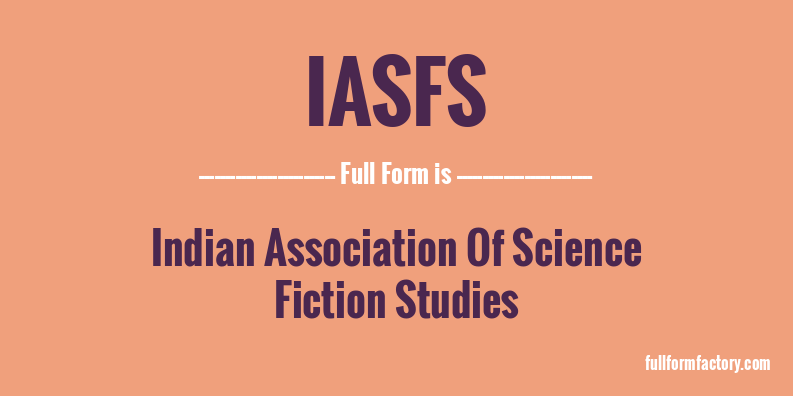 iasfs-full-form