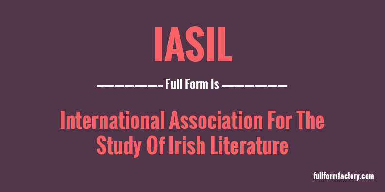 iasil-full-form