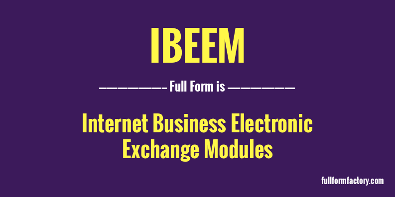 ibeem-full-form