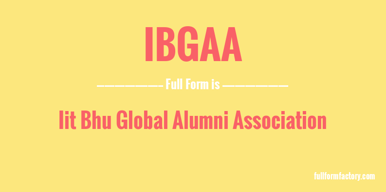 ibgaa-full-form