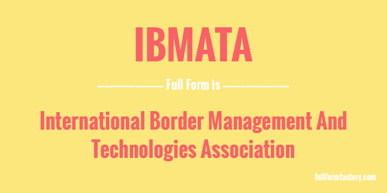 ibmata-full-form