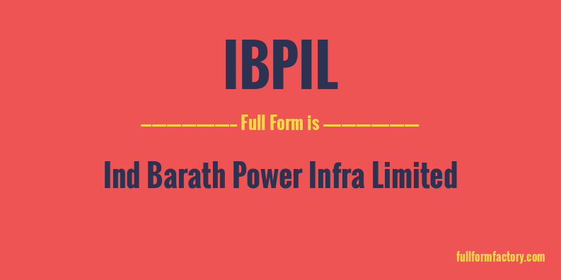 ibpil-full-form
