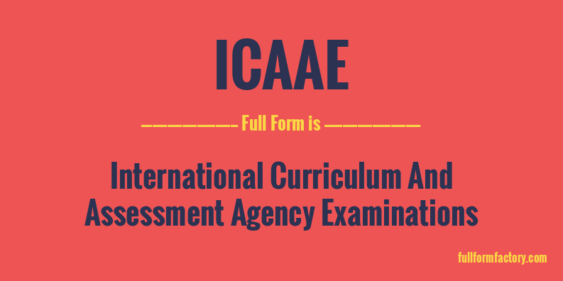 icaae-full-form