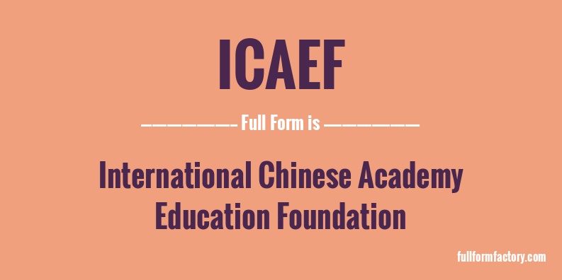 icaef-full-form