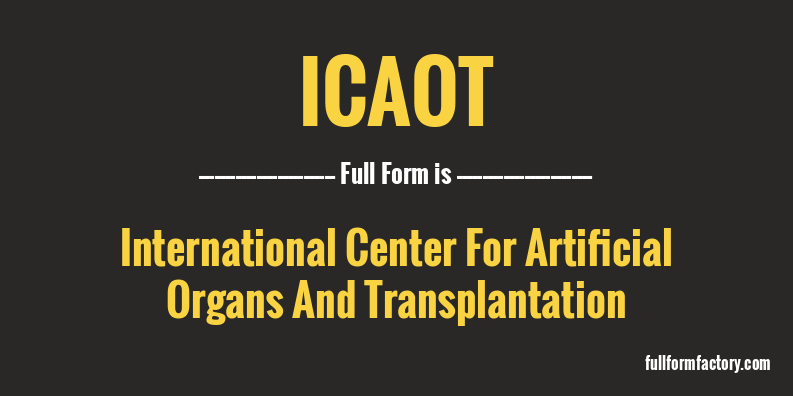 icaot-full-form