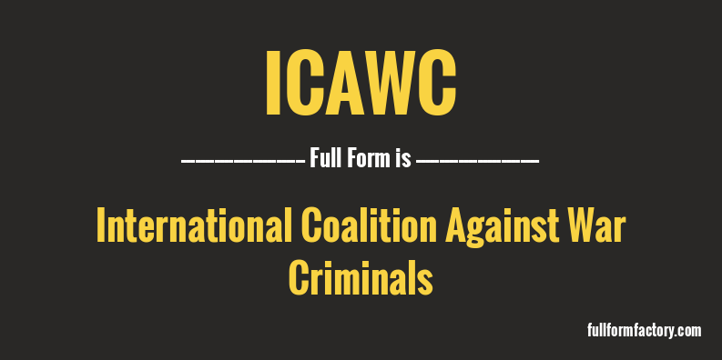 icawc-full-form