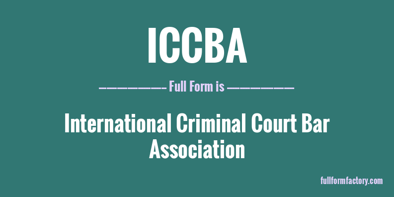 iccba-full-form