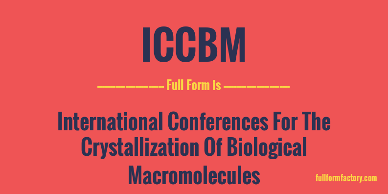 iccbm-full-form