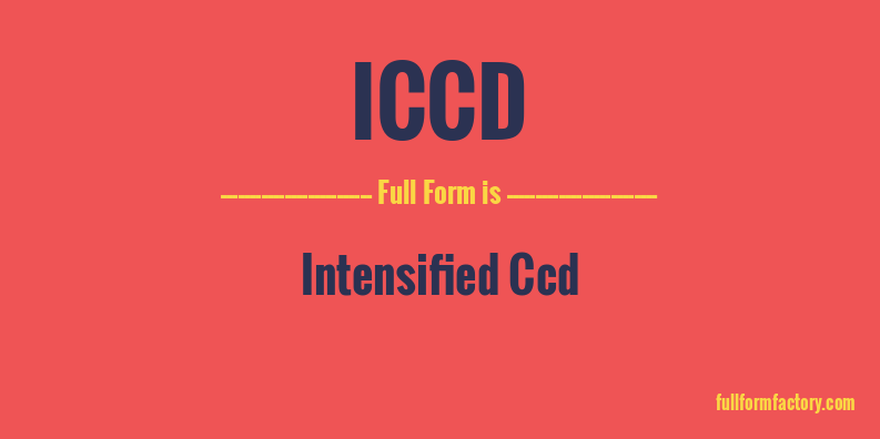 iccd-full-form