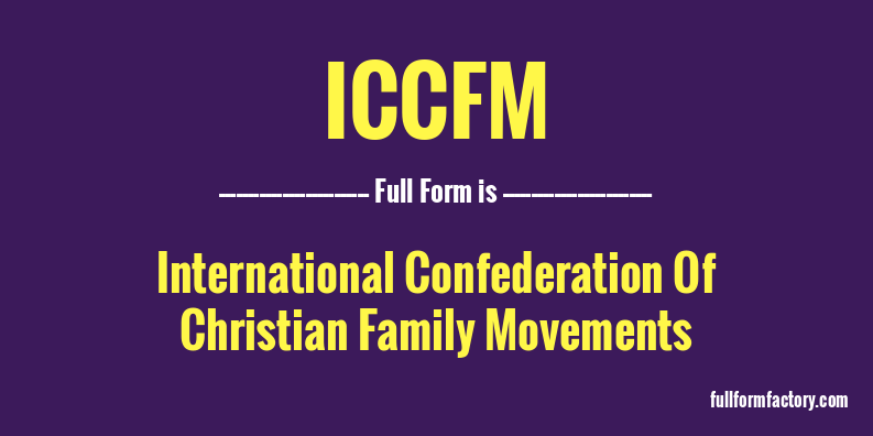 iccfm-full-form