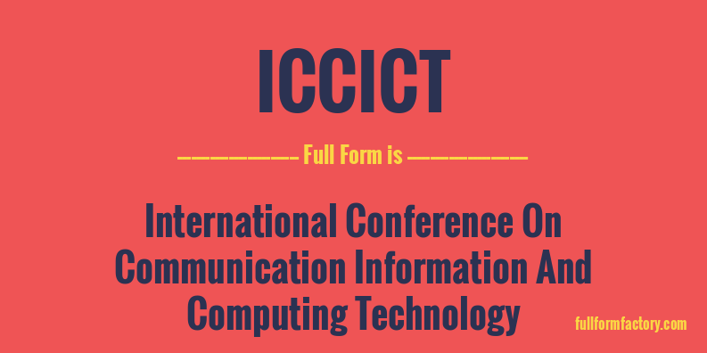 iccict-full-form