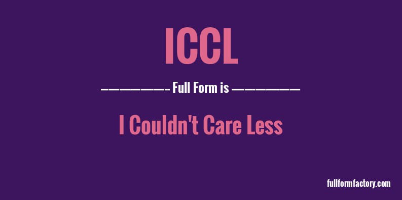iccl-full-form
