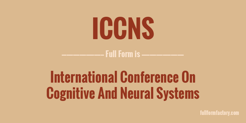 iccns-full-form