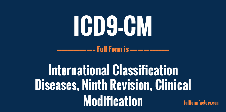 icd9-cm-full-form