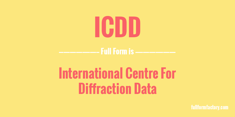 icdd-full-form