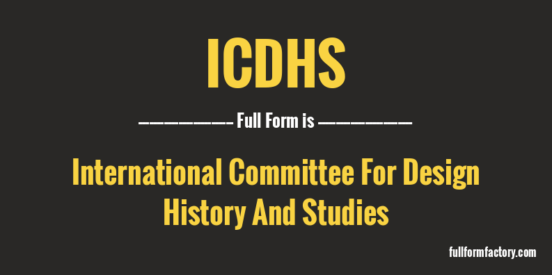 icdhs-full-form