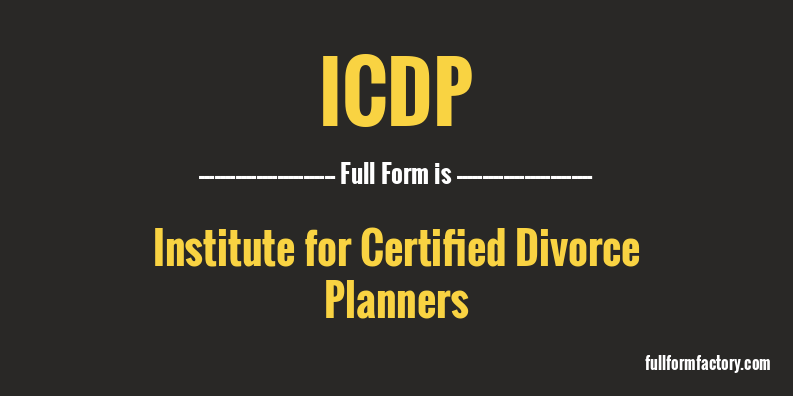 icdp-full-form