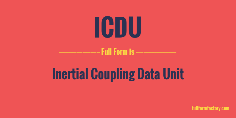 icdu-full-form