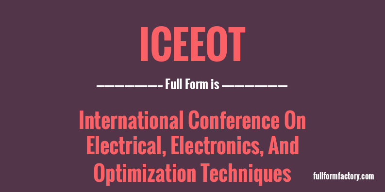 iceeot-full-form