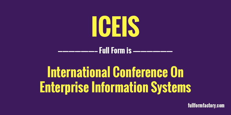 iceis-full-form