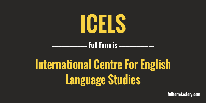 icels-full-form
