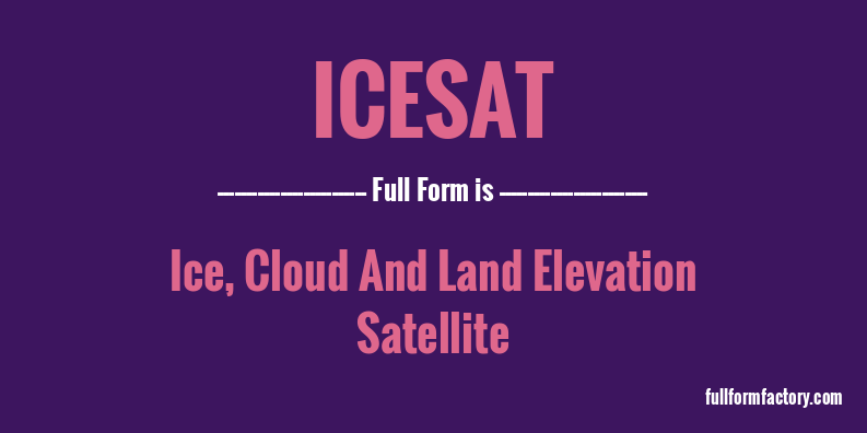 icesat-full-form