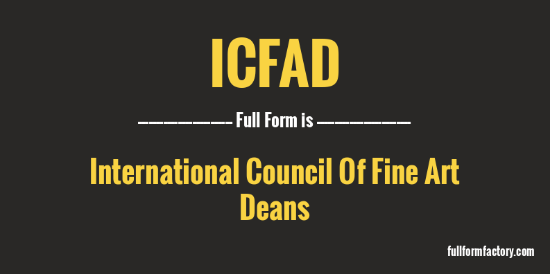 icfad-full-form