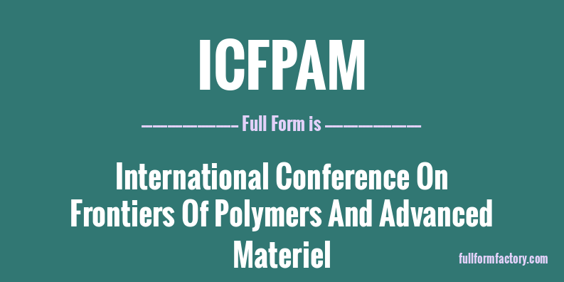 icfpam-full-form