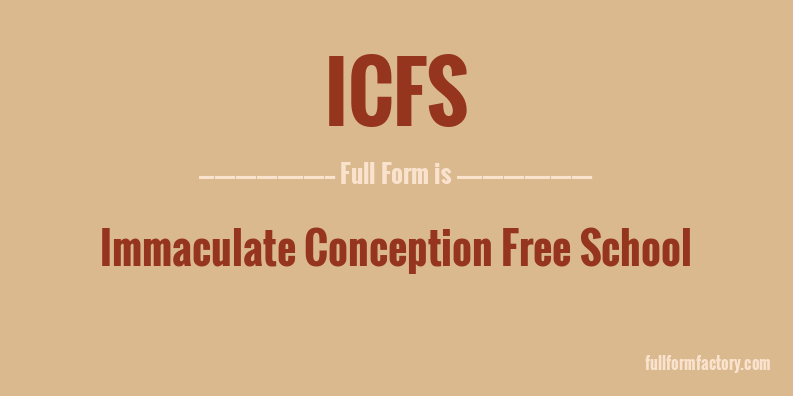 icfs-full-form