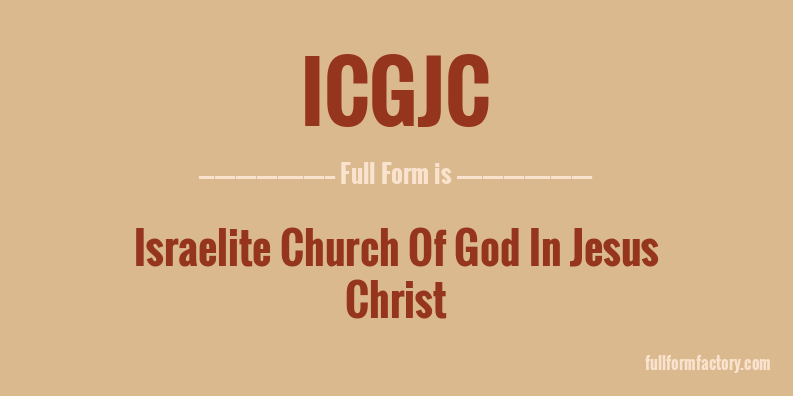 icgjc-full-form