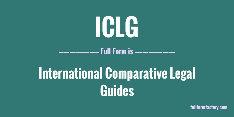 iclg-full-form