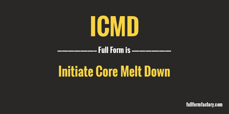 icmd-full-form